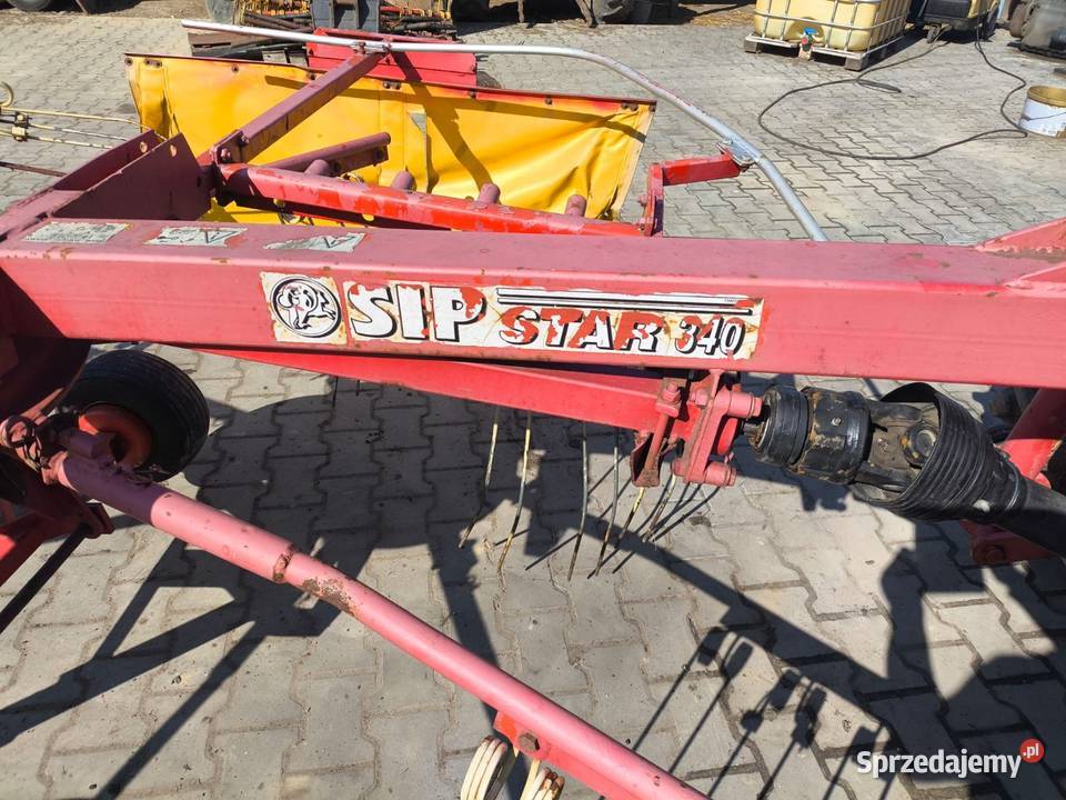 Zgrabiarka i przewracarka Zgrabiarki i przetrząsacze