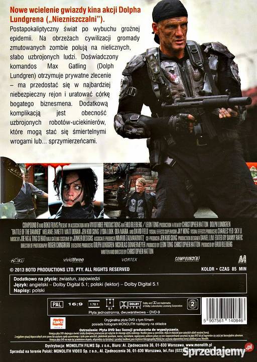 BITWA POTĘPIONYCH DOLPH LUNDGREN Kalisz sprzedam