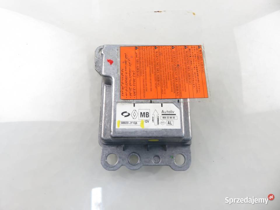 MODUŁ AIRBAG RENAULT KOLEOS I 98820JY10A