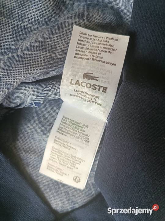 Bluza rozpinana Lacoste Monogram XL regular fit Rozmiar XL Białystok