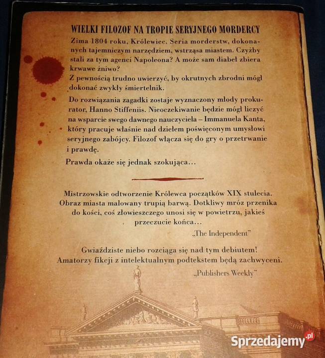 Krytyka zbrodniczego rozumu Michael Gregorio lubelskie Chełm