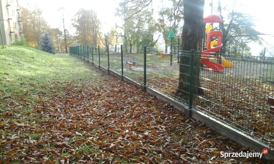 Ogrodzenie kompletne 153x250 kolor podmurówka Gorlice