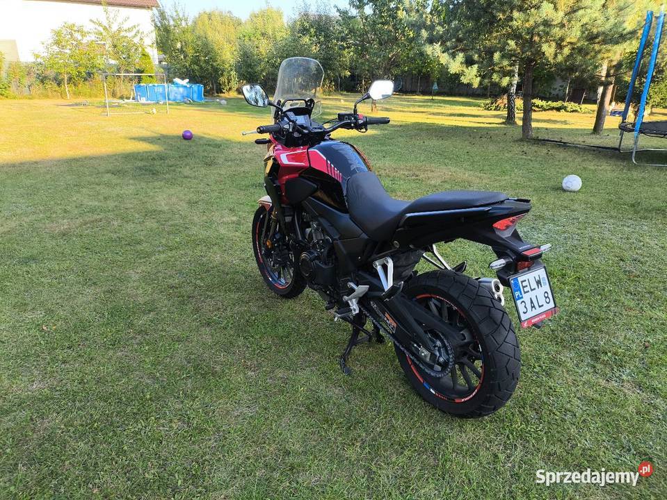 Honda CB500X pierwszy wł salon OKAZJA benzyna Łódź