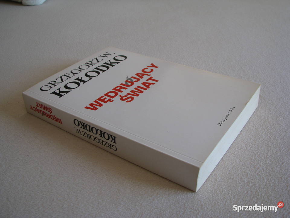 Wędrujący świat Grzegorz W Kołodko autograf Brzegi