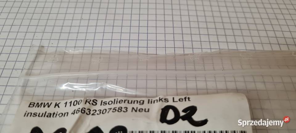 BMW OEM 46 63 2 307 583 osłona termiczna wydechu Warszawa
