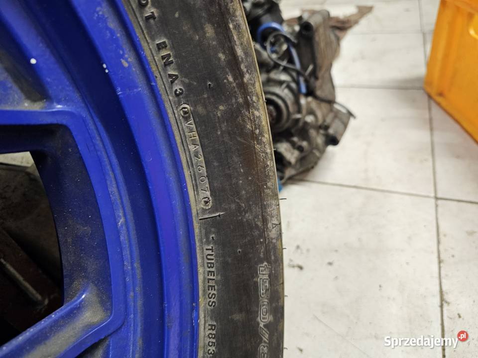 Kawasaki GPX 600 koło tył tylne tylnie opona Jelenia Góra