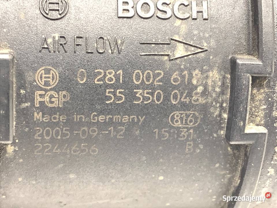 PRZEPŁYWOMIERZ OPEL ASTRA H 55350046 17 80 0414