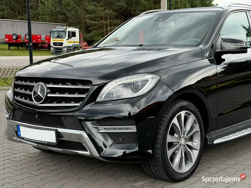 Mercedes ML 350 CDI Zadbany Bogato Wyposażony Widełki