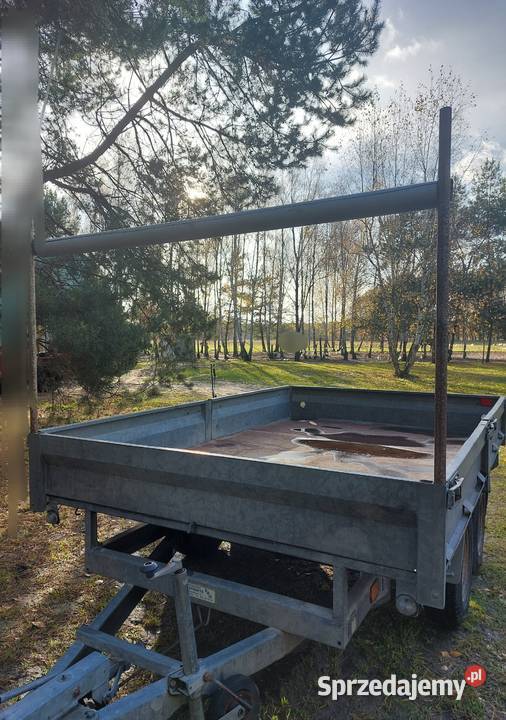 Przyczepka samochodowa dwuosiowa 2 tony Toruń