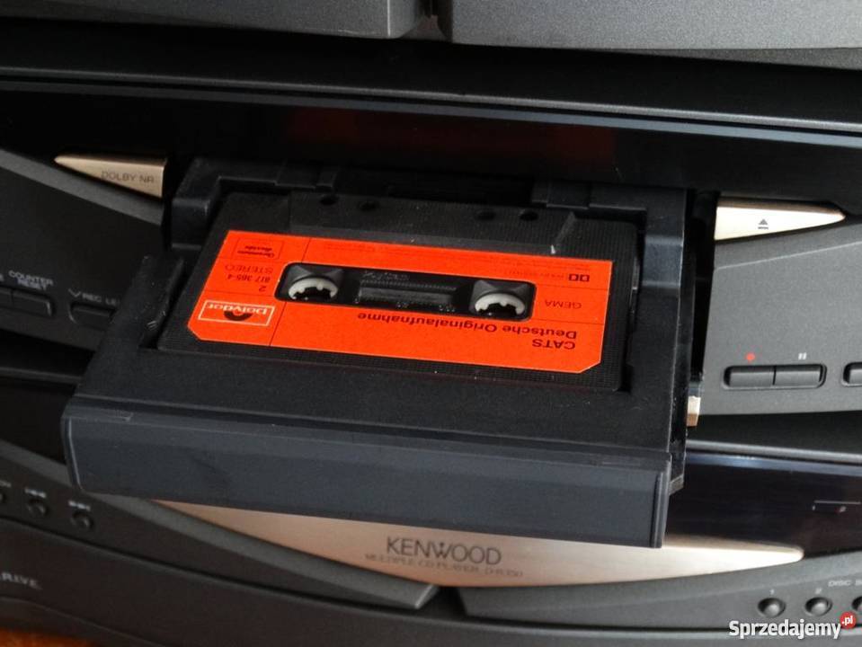 Wieża Kenwood 4 segmenty pilot mocna WYSYŁKA Jasło