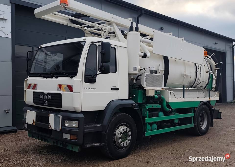 MAN MULLER wuko beczka do kanalizacji Brzechów