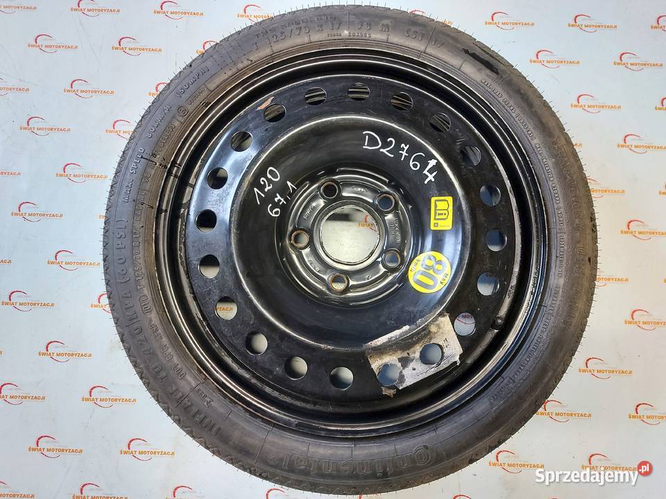 OPEL INSIGNIA A koło dojazdowe 1257017 98M 5x120 Kielce sprzedam