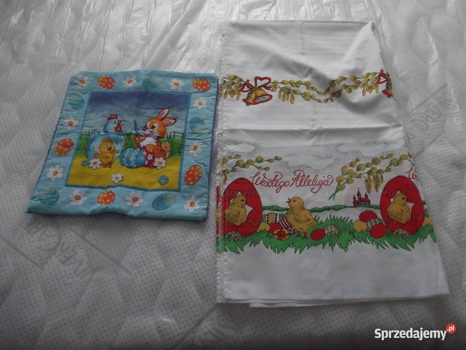 Obrus wielkanocny poduszka Piekary Śląskie
