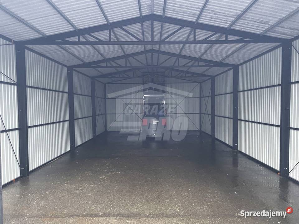 Hala Garaż 7x11 m brama dwuskrzydłowa drzwi zachodniopomorskie Szczecin