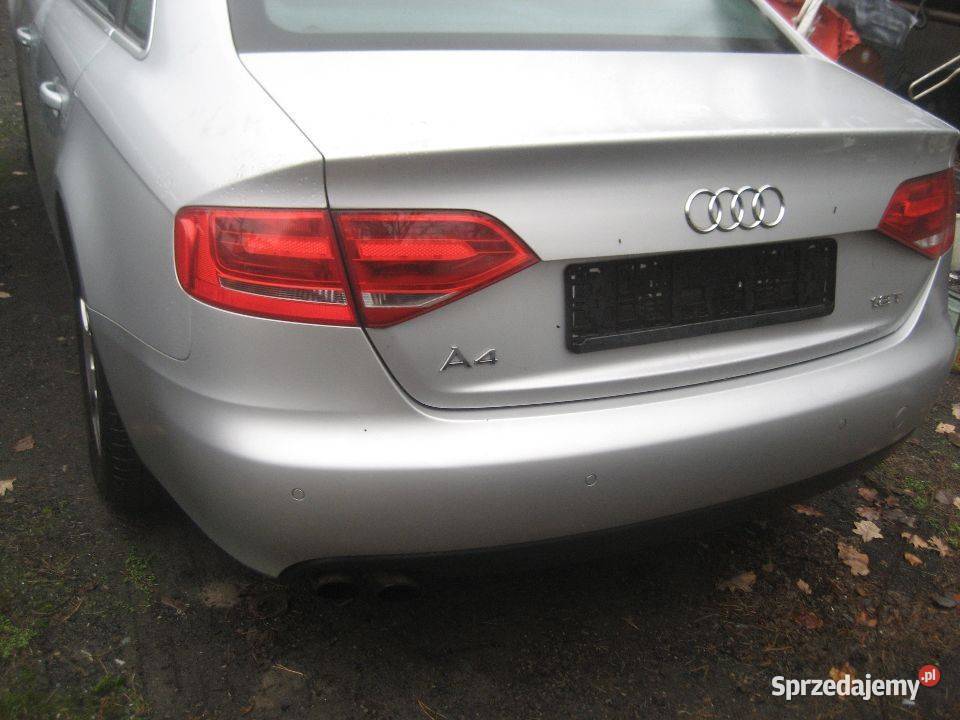 audi a4 b8 0812r sedan klapa lampy zderzak 4xpdc Rakoniewice sprzedam