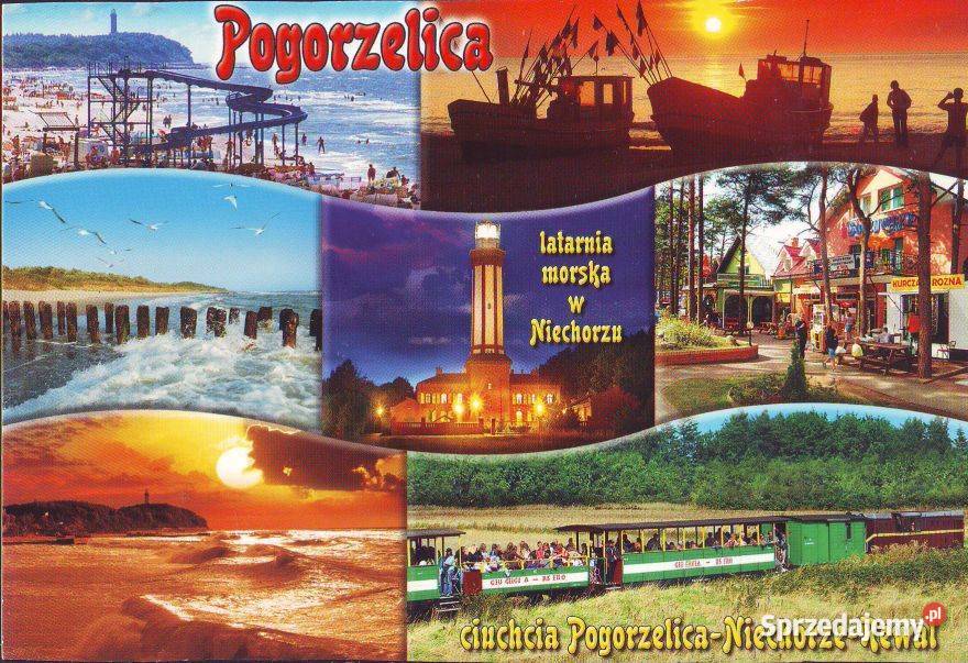 K Poczt Pogorzelica Niechorze widoki 1997 2 poz Gliwice