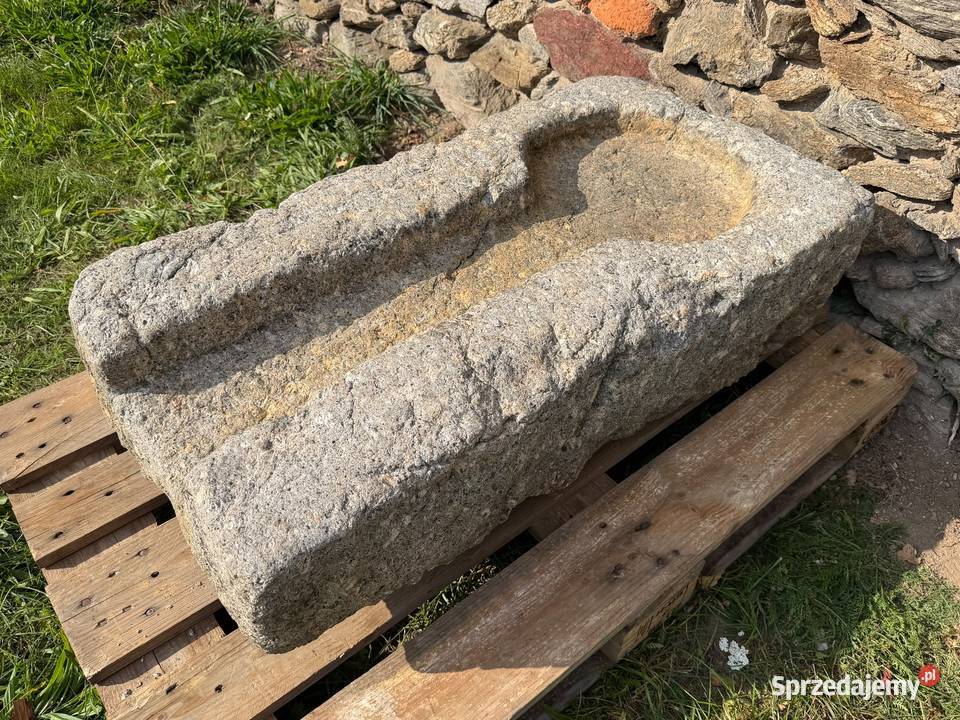 Stare koryto odpływowe ściek kamienny granit dolnośląskie sprzedam