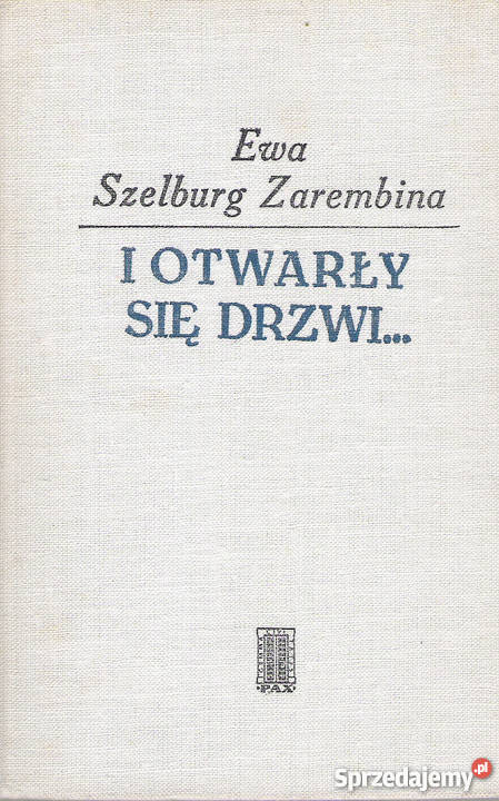 I otwarły się drzwi E Szelburg zarembina