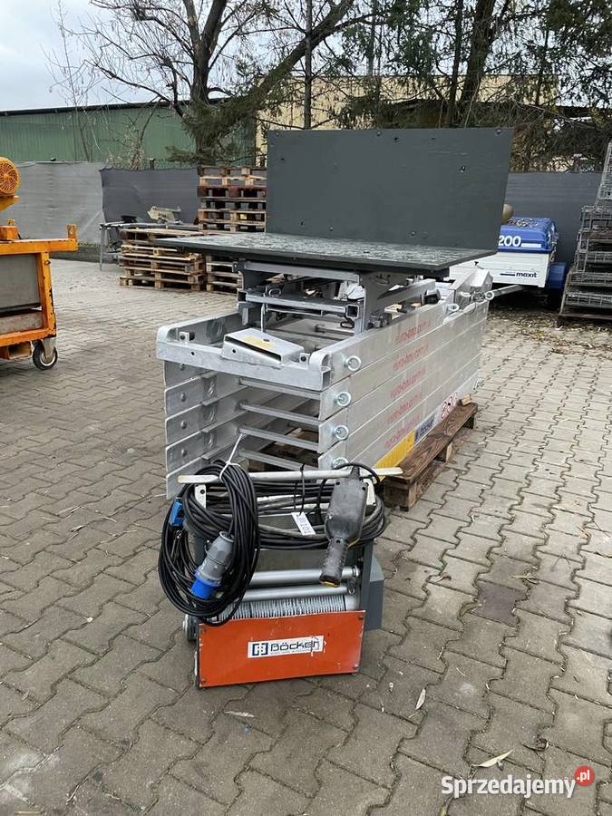 Winda dekarska Bocker TopLift 12m wciągarka Ślesin