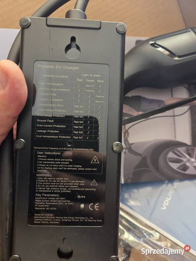 Ładowarka do samochodu elektrycznego Siedlce
