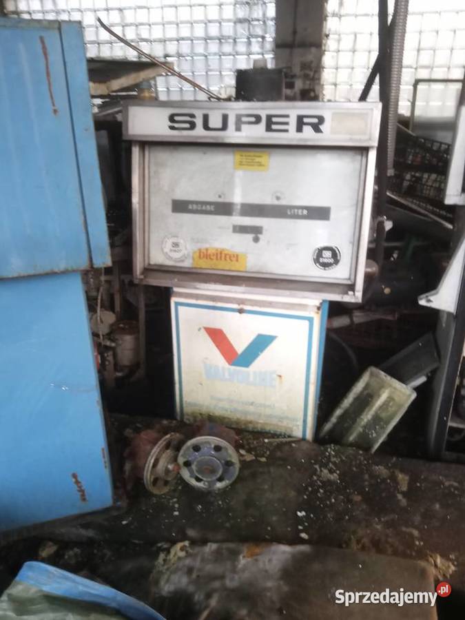 Dystrybutor paliwa lata 70 kolekcjonerski świętokrzyskie Suchedniów