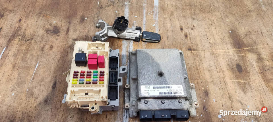 FIAT DUCATO 3 III ZESTAW STARTOWY 9663289080 Układ elektryczny silnika mazowieckie Radom