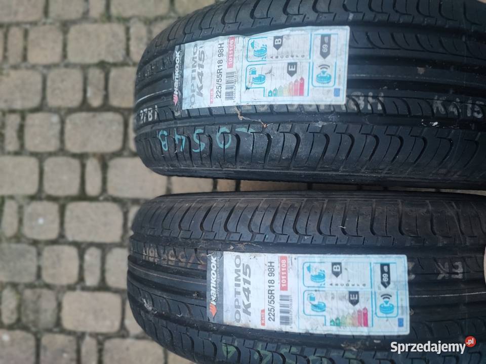 Nowe opony 2 sztuki hankook 22555 r18 Słupsk