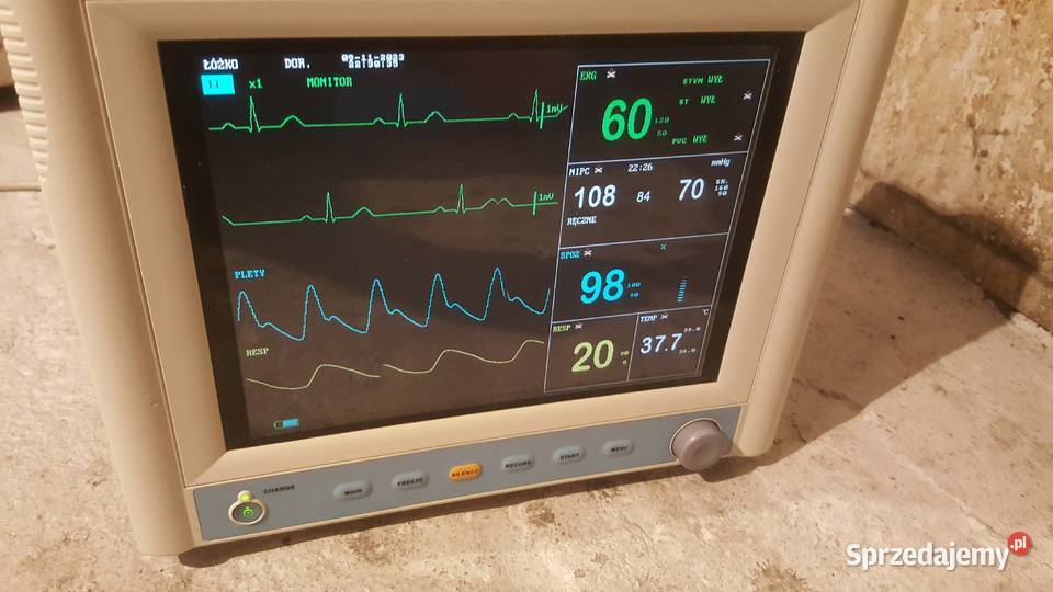 Kardiomonitor MINDRAY MEC1000 Czytaj opis Zielona Góra sprzedam