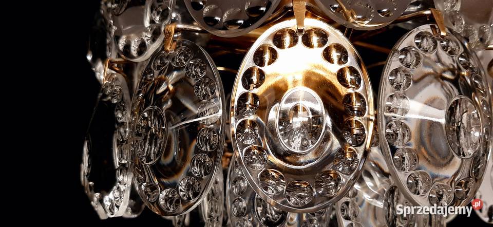 Żyrandol kryształowy Kinkeldey lata 60 sprzedam