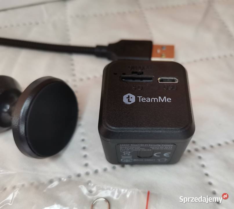 TeamMe mini kamera szpiegowska WiFi 1080p wielkopolskie Trzcianka