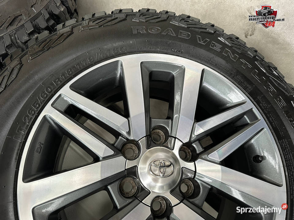Komplet Kół felgi i opony OFFROAD 18 Toyota Pasłęk