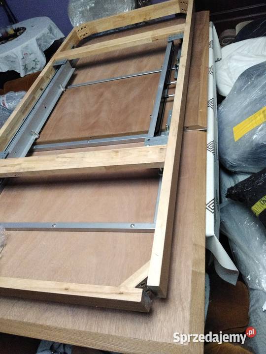 Sprzedam nowy stl drewniany 1809040dostawka blat Stoły