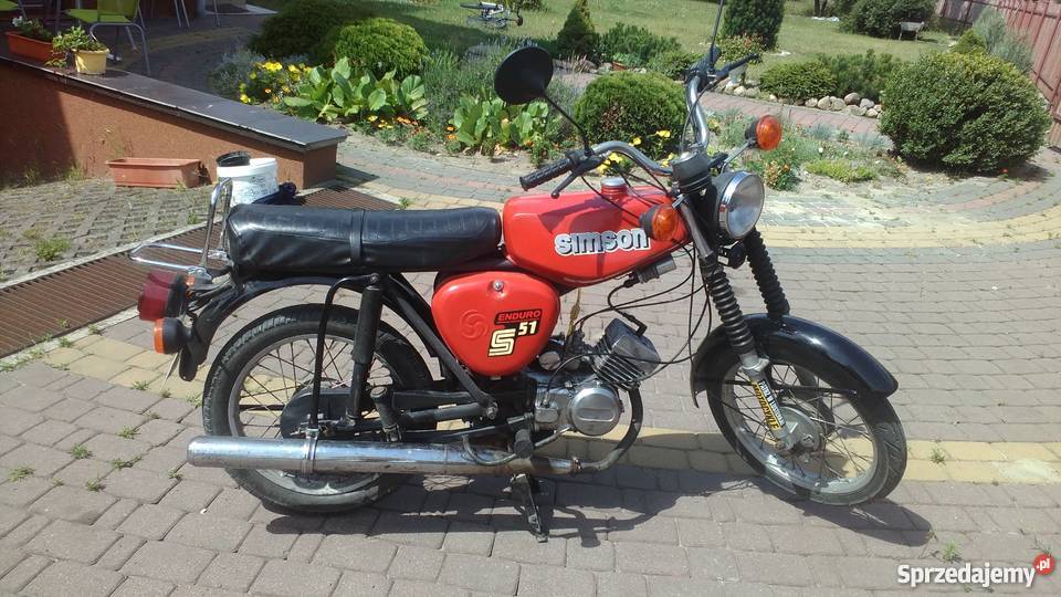 Simson s51 benzyna Simson lubelskie Lubartów