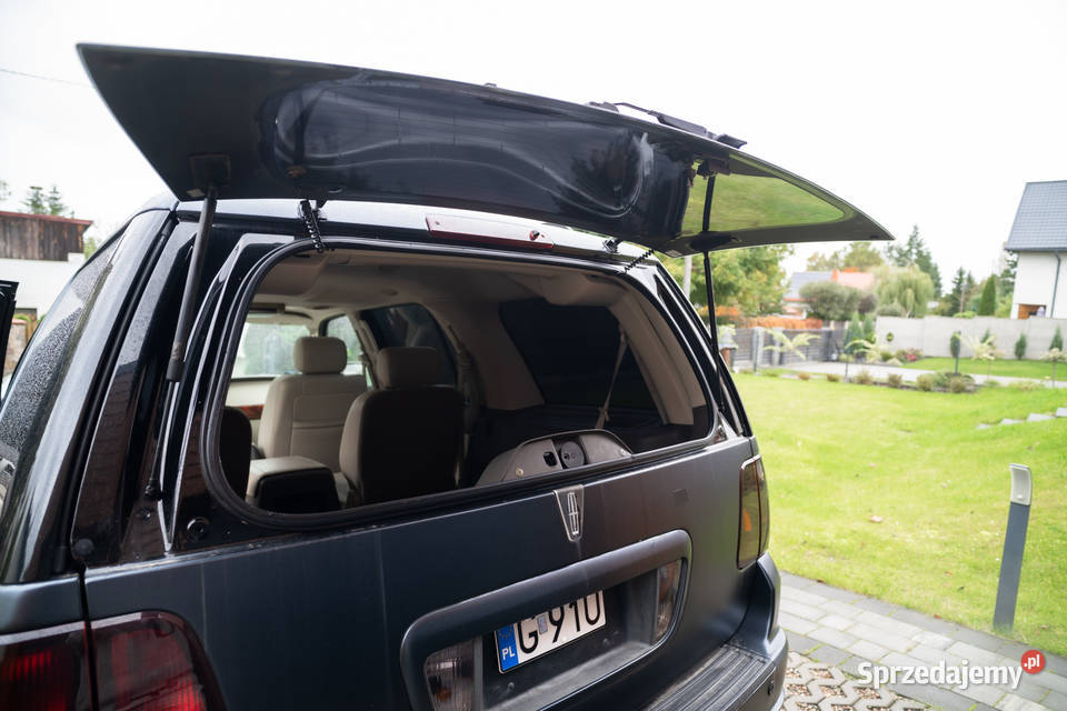 Lincoln Navigator 54 l V8 gaz LPG InTech szary czujnik deszczu Pruszcz Gdański