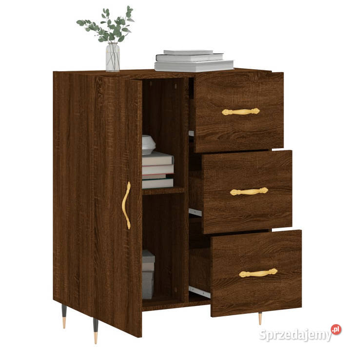 Szafka brązowy dąb 695x34x90 materiał Warszawa