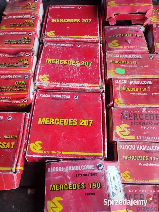 Klocki hamulcowe firmy Steinhof Dulcza Wielka