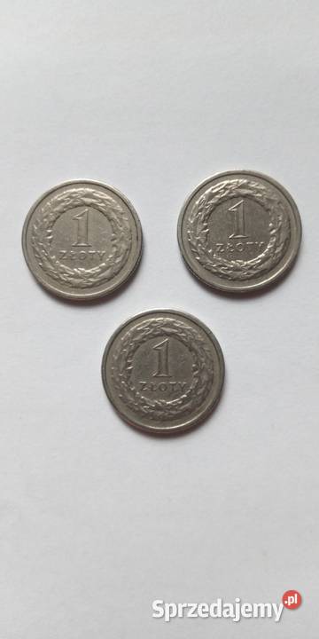 1 złoty 1991 obiegowe Lublin