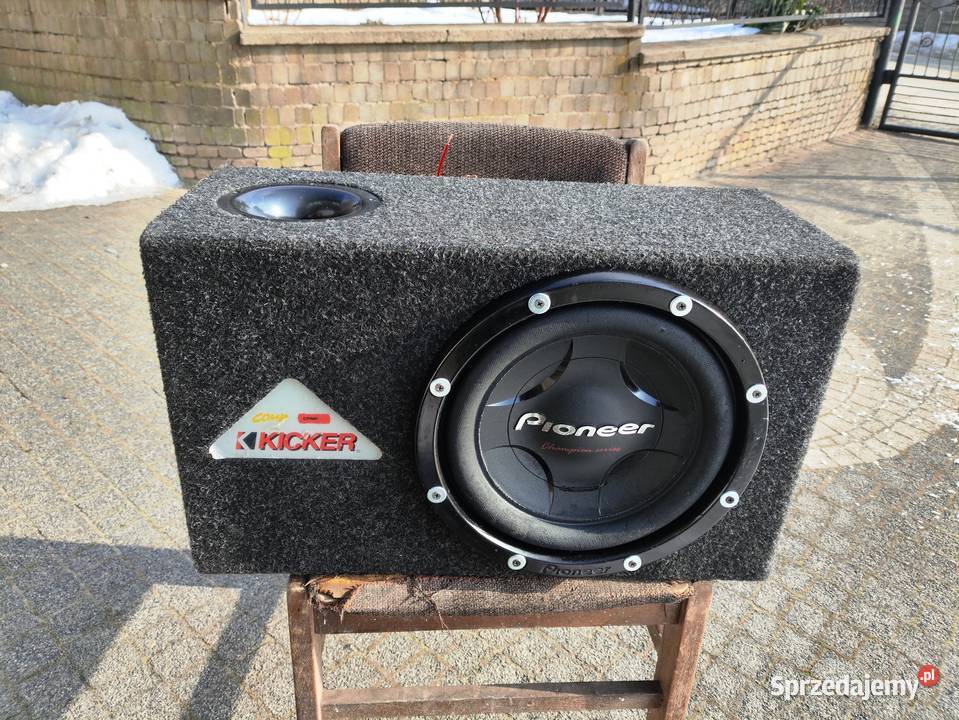 Skrzynia basowa bassowa tuba subwoofer Pioneer skrzynie basowe i tuby Niegowonice