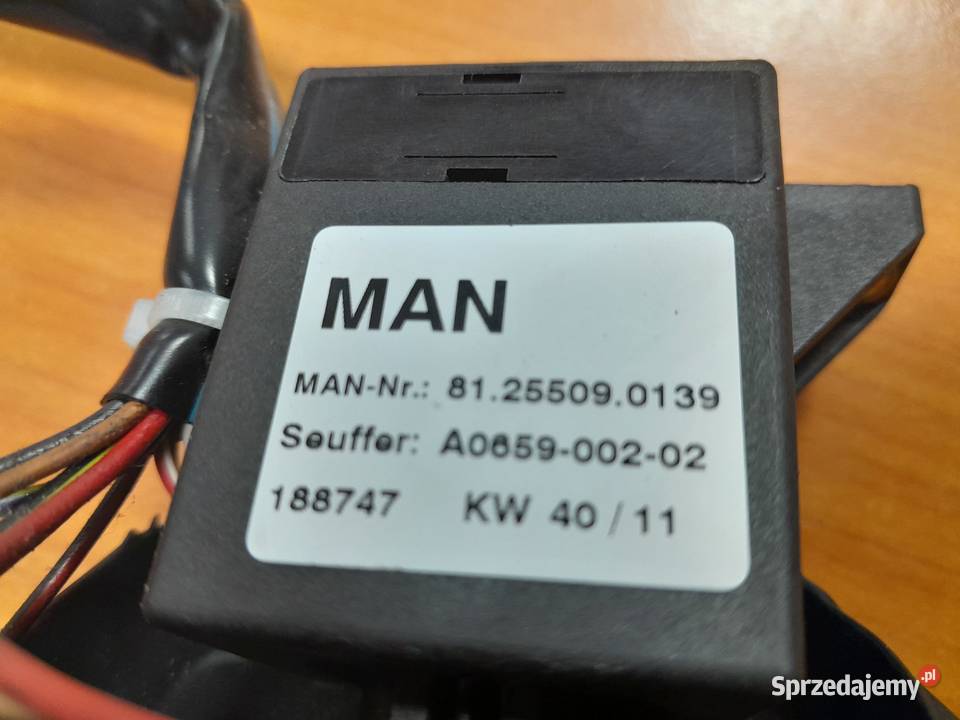 Manetka kierunkowskazów Man tgs tgx 81255090139 Panele sterowania, przełączniki Myszyniec