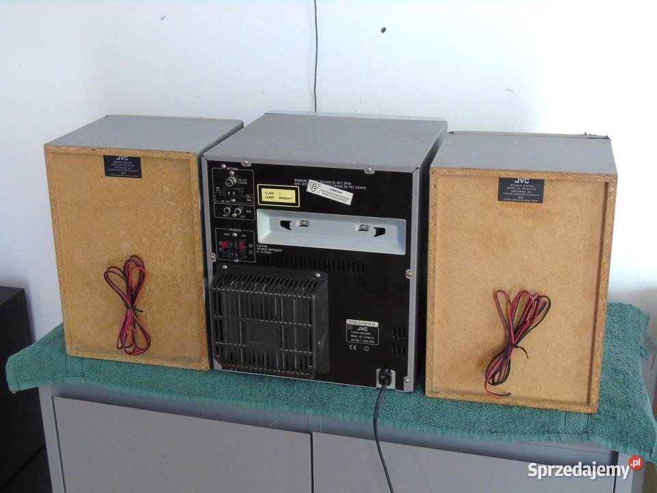 Wieża JVC kolumny Radio AUX mocna DOSTAWA podkarpackie