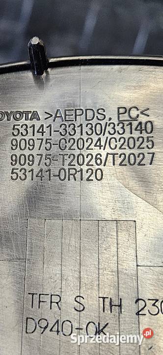 TOYOTA RAV4 IV ZNACZEK EMBLEMAT PRZÓD 5314133130 Emblematy Międzychód sprzedam