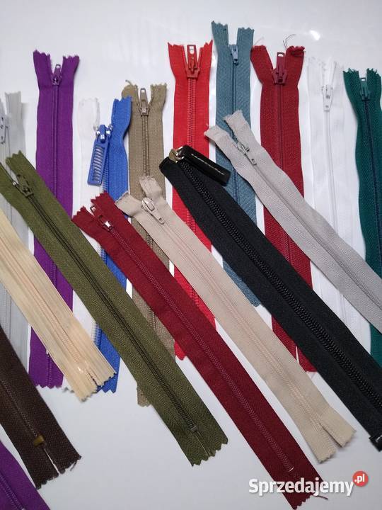 Zamek Błyskawiczny Zamki Zestaw 18 sztuk Gdańsk sprzedam