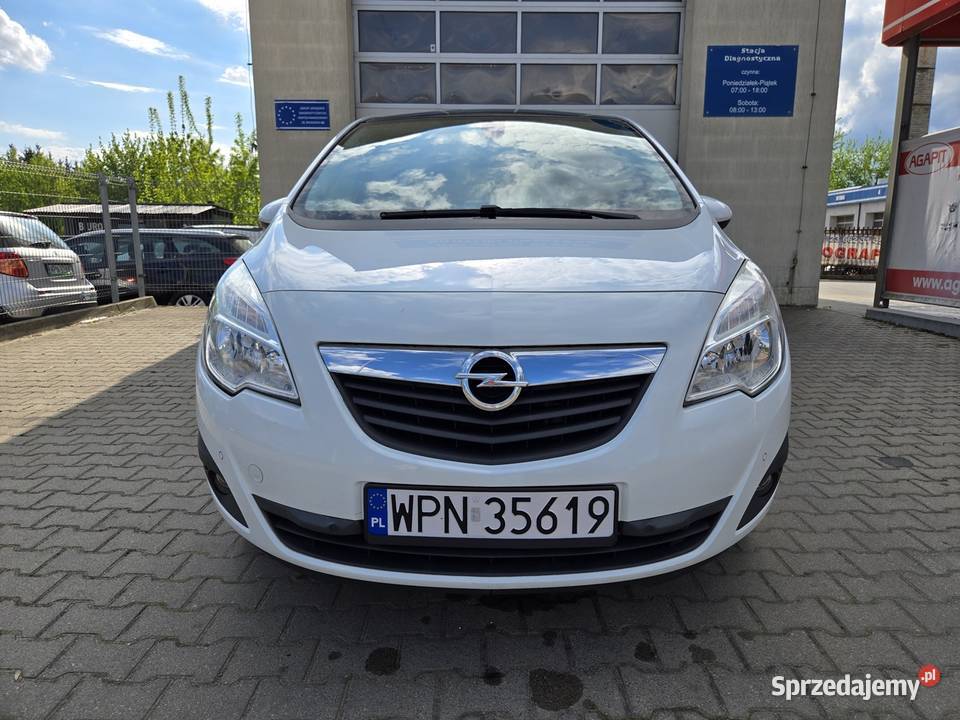 Opel Meriva B 14 120 BGAZ półskóry nawigacja alu Płońsk sprzedam