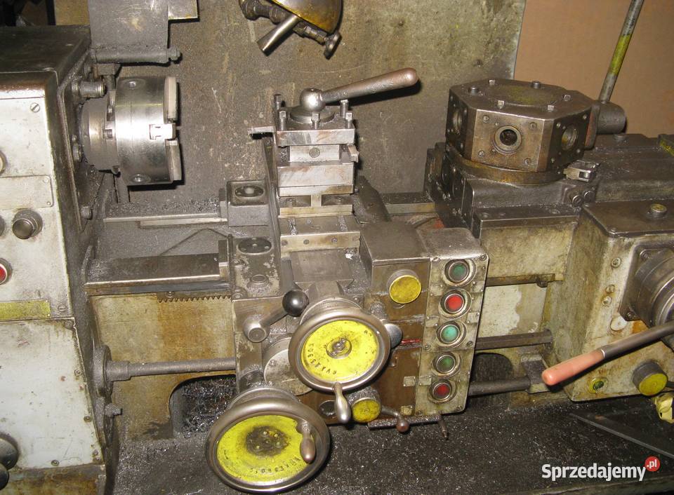 Tokarka rewolwerowa RVA25 H Cegielski 1971 r Produkcja śląskie Dąbrowa Górnicza