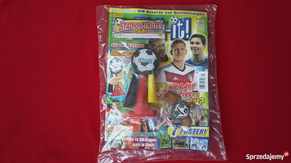 Zestaw kibica Just Kickit Trąbki Breloczek Olkusz