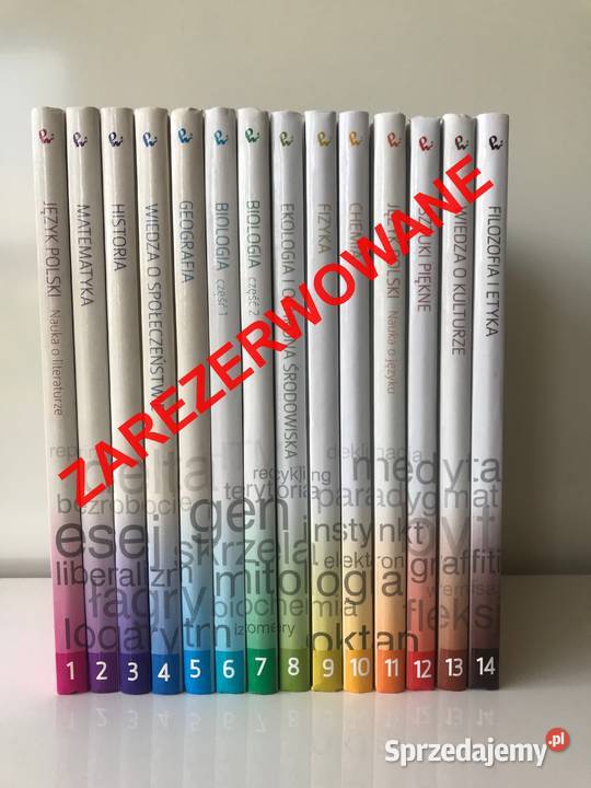 ucznia SŁOWNIKI TEMATYCZNE 14 tomów PWN ISBN 9788301165246 Kraków