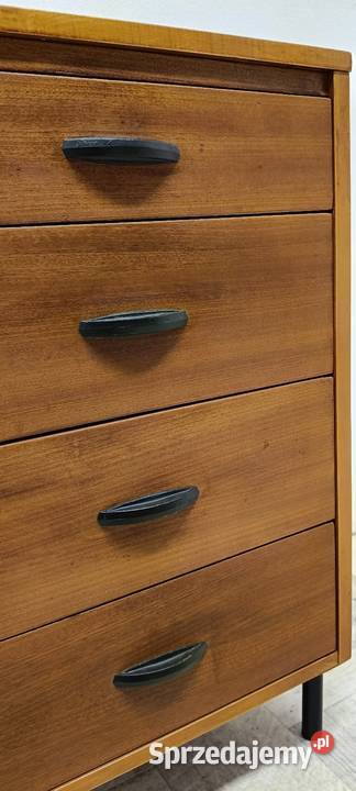 komoda z szufladami szafka PRL loft design lata Komody sprzedam