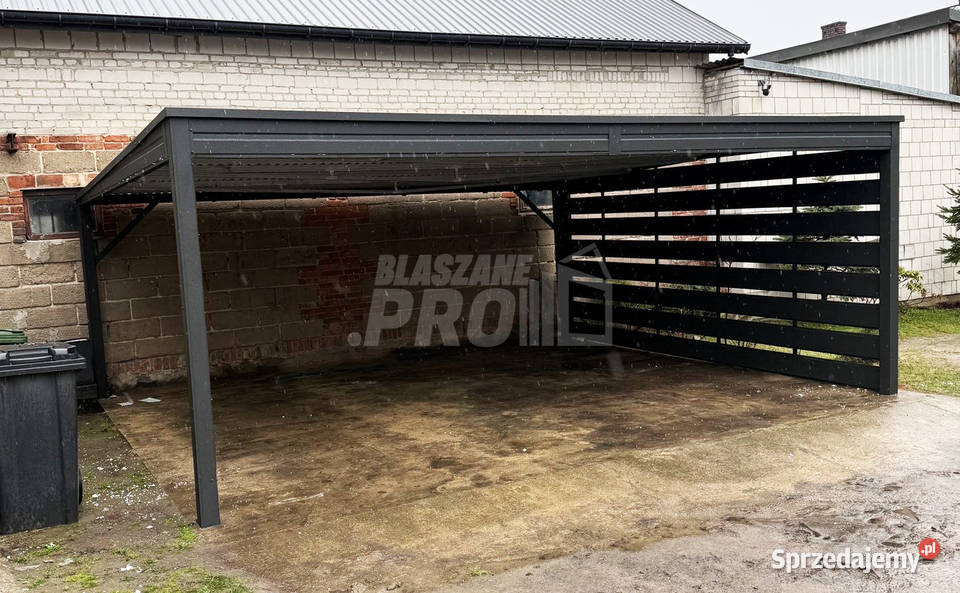 Carport wiata samochodowa 65 m dodatkowa lubuskie Zielona Góra