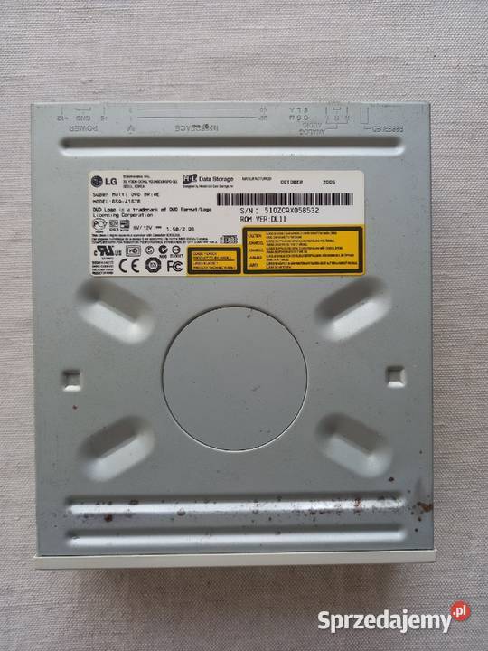 Napęd DVD LG stary typ wewnętrzny Napędy Tomaszów Lubelski