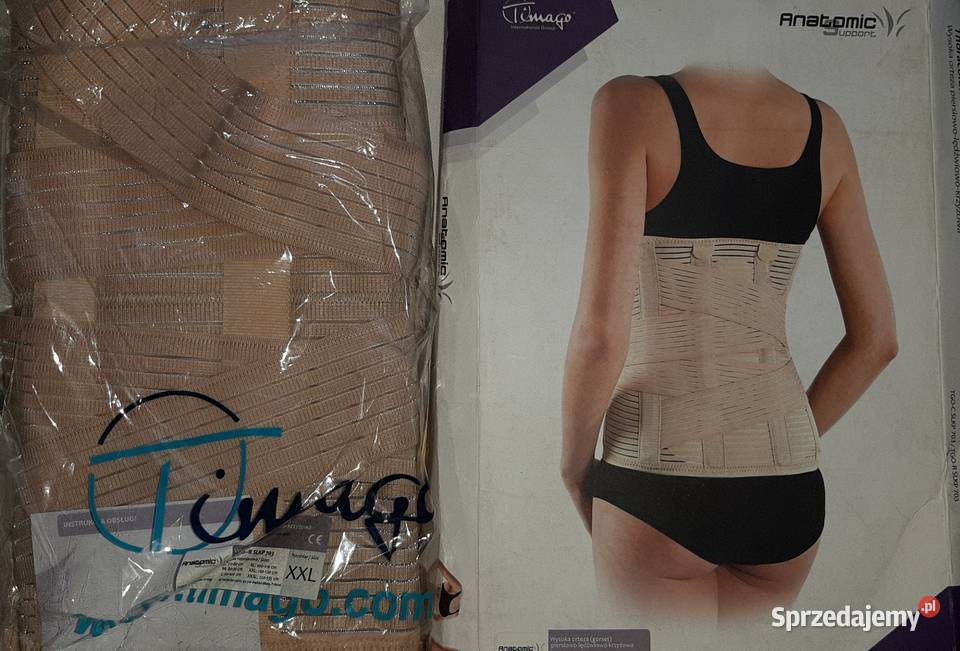 Orteza gorset marki Timago model TGOR SLKP 703 śląskie Sosnowiec